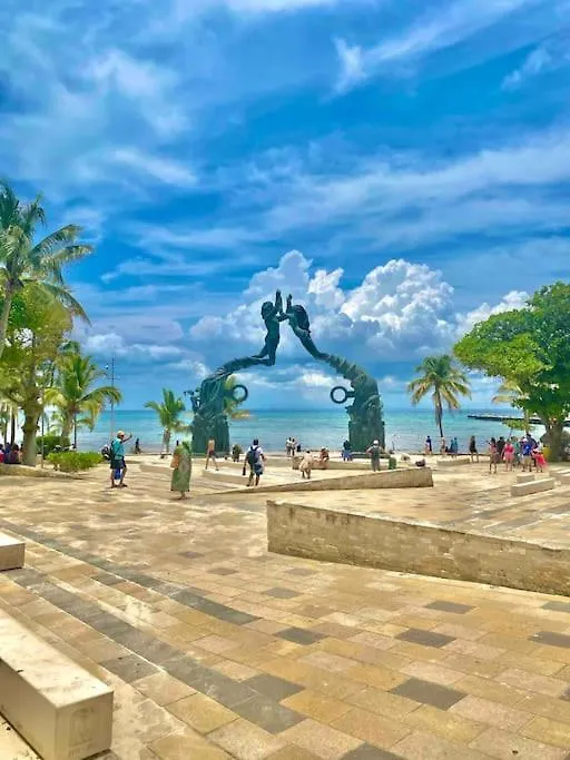 5Th Av Studio Close To The Beach Ado Ferry & Mall Playa del Carmen Appartamento
